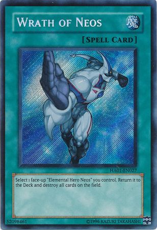 Wrath of Neos [HA01-EN027] Secret Rare | Fandemonia Ltd