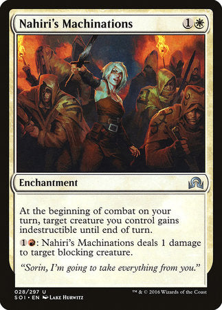 Nahiri's Machinations [Shadows over Innistrad] | Fandemonia Ltd