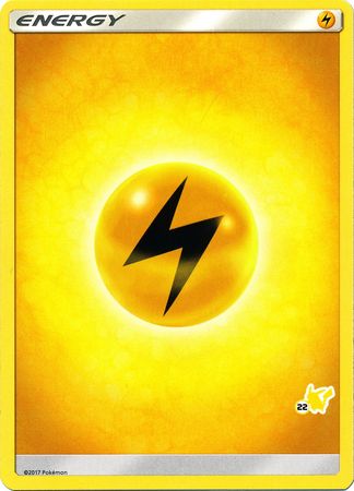 Lightning Energy (Pikachu Stamp #22) [Battle Academy 2020] | Fandemonia Ltd