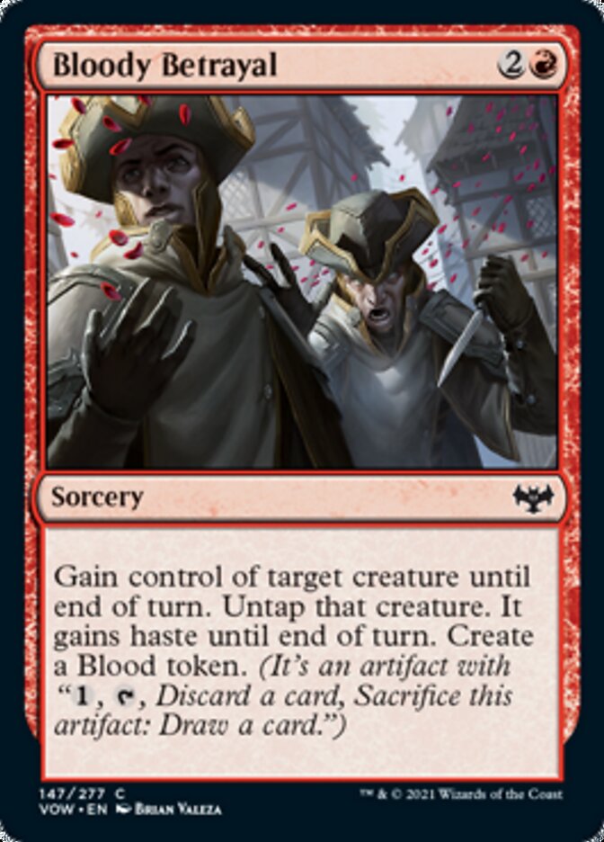 Bloody Betrayal [Innistrad: Crimson Vow] | Fandemonia Ltd