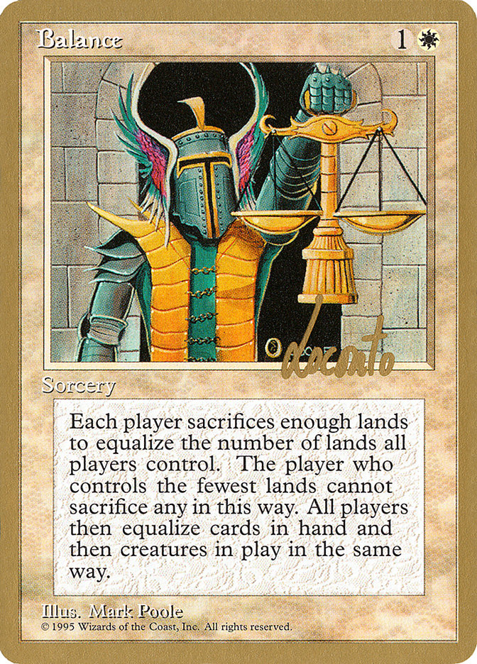 Balance (Michael Loconto) [Pro Tour Collector Set] | Fandemonia Ltd