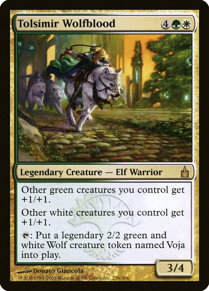 Tolsimir Wolfblood [Ravnica: City of Guilds] | Fandemonia Ltd