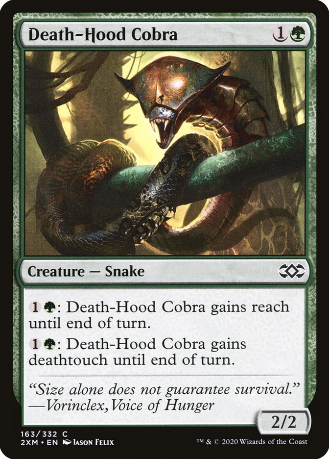 Death-Hood Cobra [Double Masters] | Fandemonia Ltd