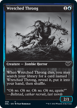 Wretched Throng [Innistrad: Double Feature] | Fandemonia Ltd