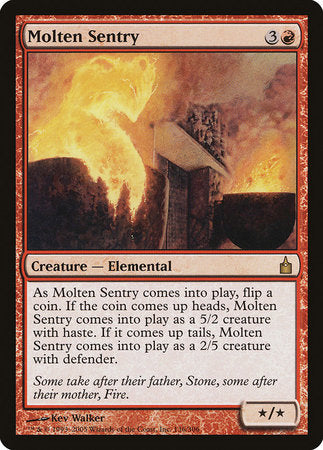 Molten Sentry [Ravnica: City of Guilds] | Fandemonia Ltd
