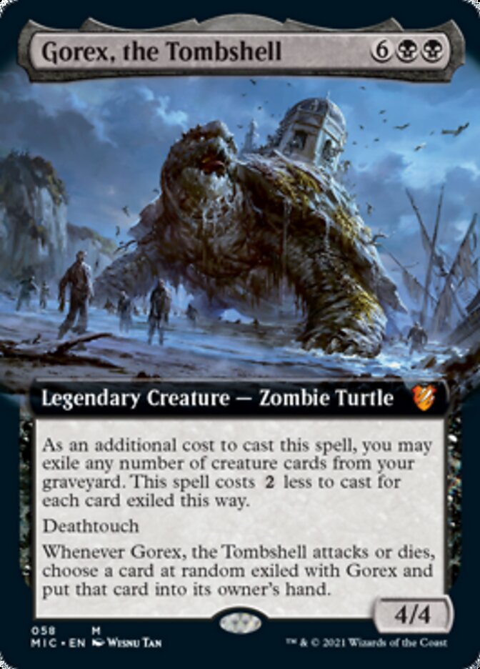 Gorex, the Tombshell (Extended) [Innistrad: Midnight Hunt Commander] | Fandemonia Ltd