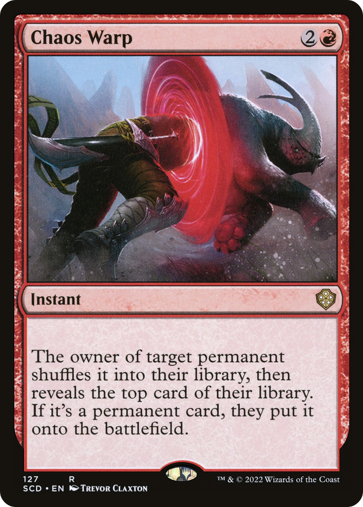 Chaos Warp [Starter Commander Decks] | Fandemonia Ltd