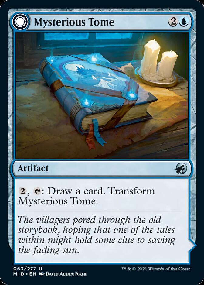 Mysterious Tome // Chilling Chronicle [Innistrad: Midnight Hunt] | Fandemonia Ltd
