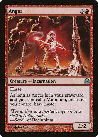 Anger [Commander 2011] | Fandemonia Ltd