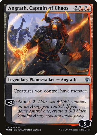 Angrath, Captain of Chaos [War of the Spark] | Fandemonia Ltd
