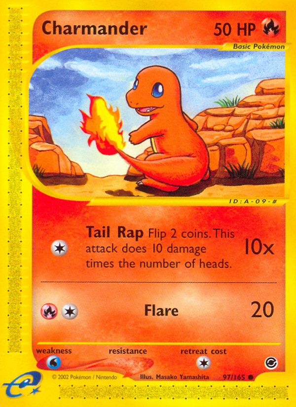 Charmander (97/165) [Expedition: Base Set] | Fandemonia Ltd