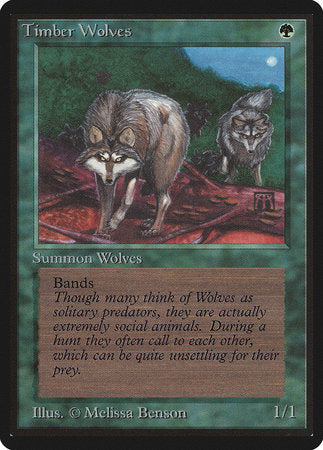 Timber Wolves [Limited Edition Beta] | Fandemonia Ltd