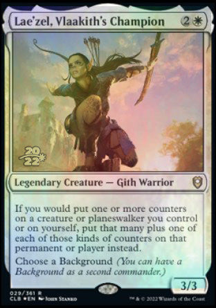 Lae'zel, Vlaakith's Champion [Commander Legends: Battle for Baldur's Gate Prerelease Promos] | Fandemonia Ltd