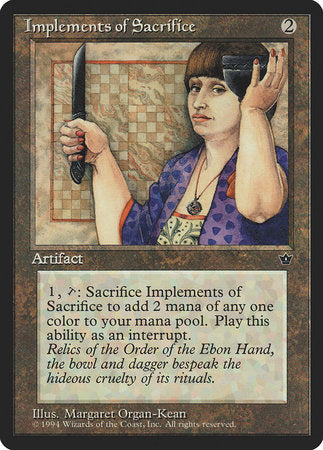 Implements of Sacrifice [Fallen Empires] | Fandemonia Ltd
