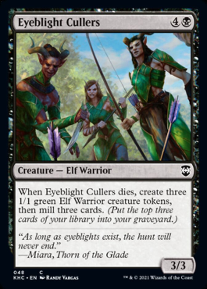Eyeblight Cullers [Kaldheim Commander] | Fandemonia Ltd