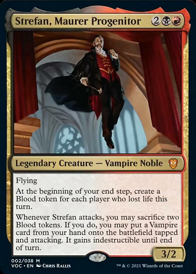 Strefan, Maurer Progenitor [Innistrad: Crimson Vow Commander] | Fandemonia Ltd