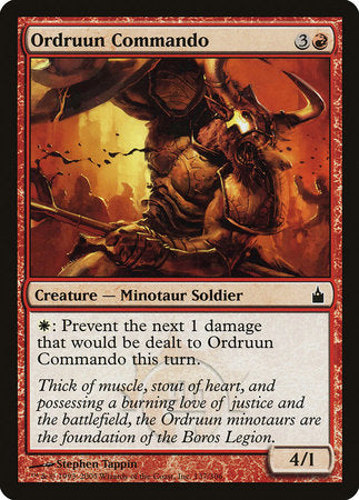 Ordruun Commando [Ravnica: City of Guilds] | Fandemonia Ltd
