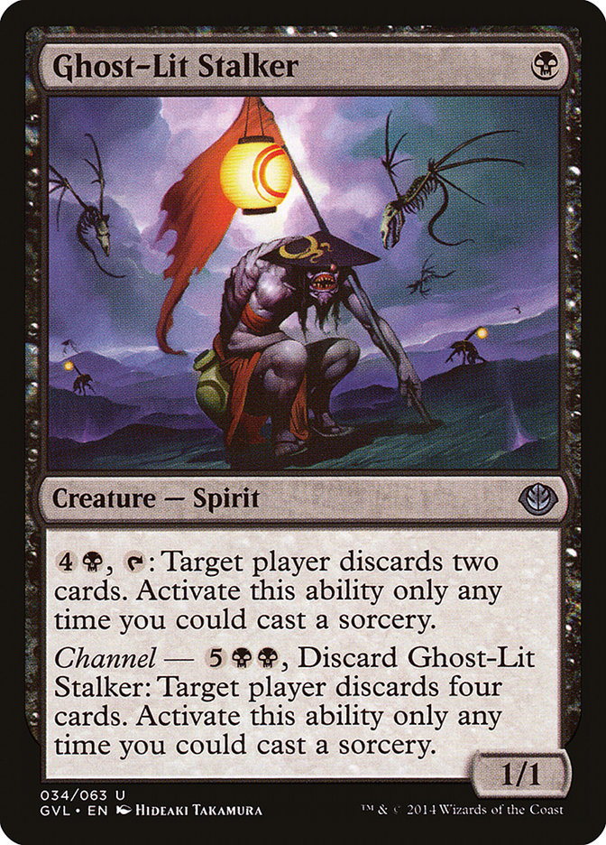 Ghost-Lit Stalker (Garruk vs. Liliana) [Duel Decks Anthology] | Fandemonia Ltd