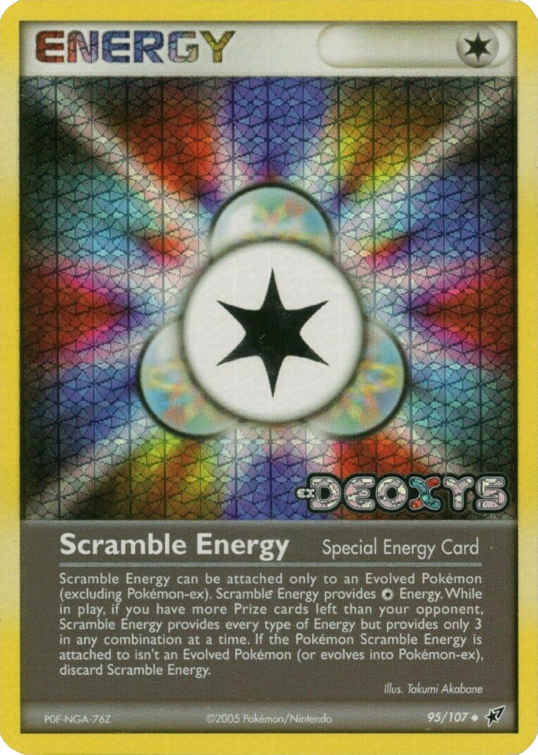 Scramble Energy (95/107) (Stamped) [EX: Deoxys] | Fandemonia Ltd