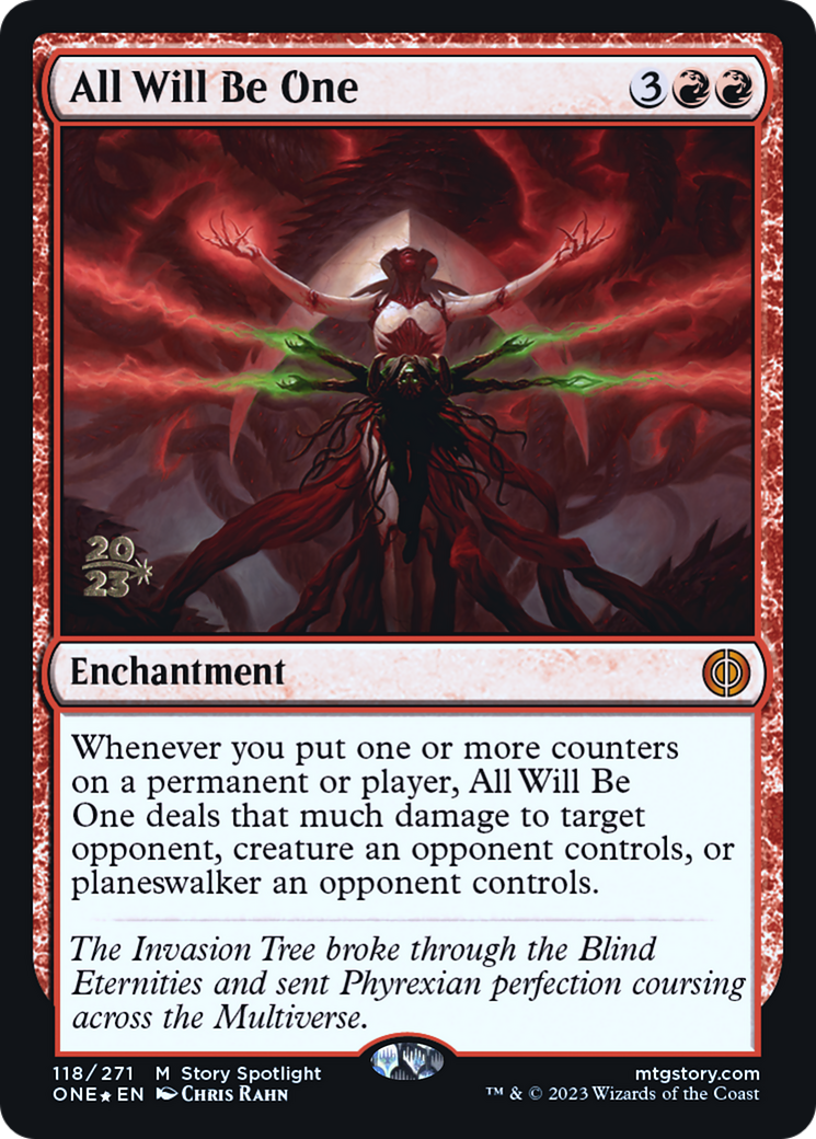 All Will Be One [Phyrexia: All Will Be One Prerelease Promos] | Fandemonia Ltd