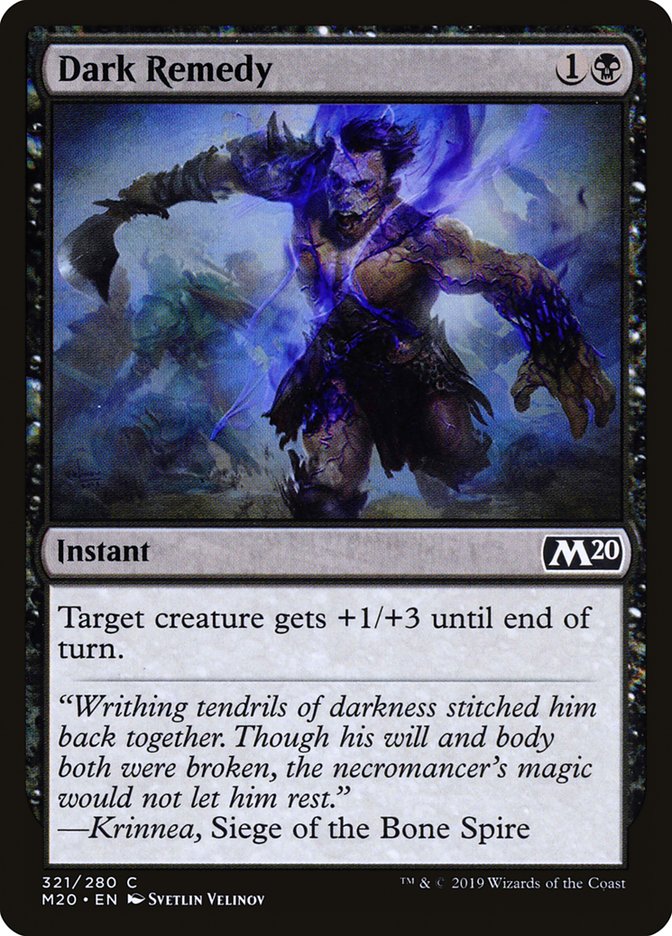 Dark Remedy [Core Set 2020] | Fandemonia Ltd