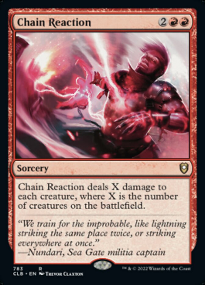 Chain Reaction [Commander Legends: Battle for Baldur's Gate] | Fandemonia Ltd