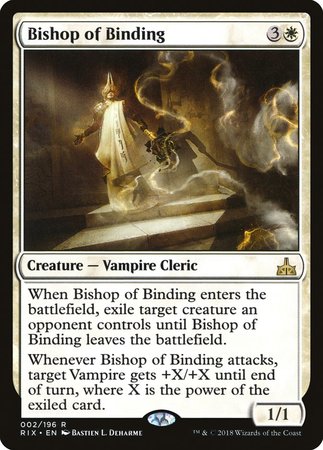 Bishop of Binding [Rivals of Ixalan] | Fandemonia Ltd