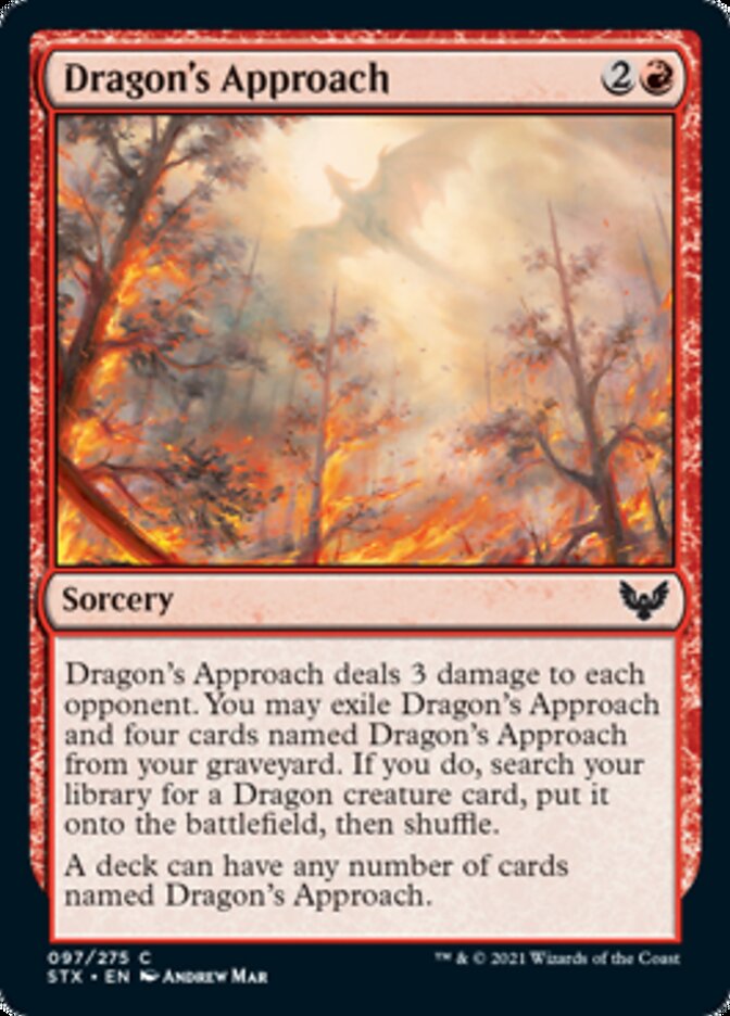 Dragon's Approach [Strixhaven: School of Mages] | Fandemonia Ltd