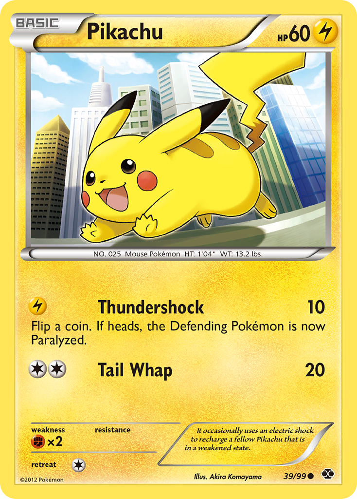 Pikachu (39/99) [Black & White: Next Destinies] | Fandemonia Ltd