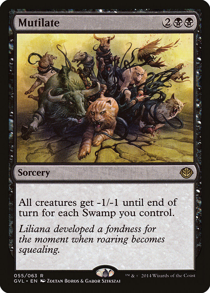 Mutilate (Garruk vs. Liliana) [Duel Decks Anthology] | Fandemonia Ltd