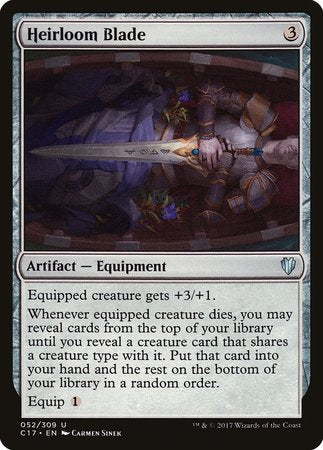 Heirloom Blade [Commander 2017] | Fandemonia Ltd