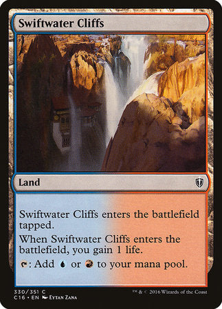 Swiftwater Cliffs [Commander 2016] | Fandemonia Ltd
