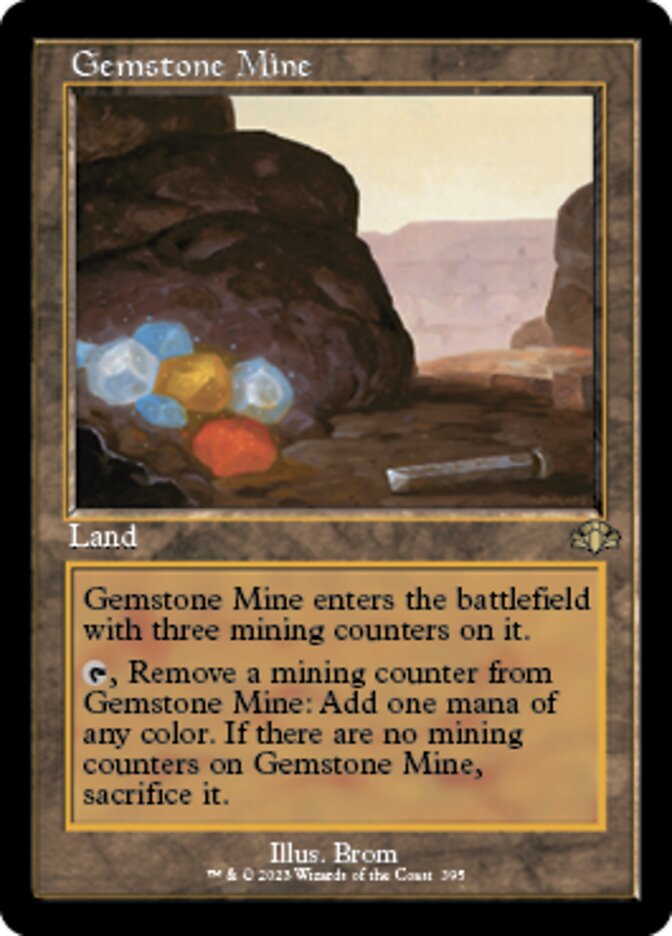 Gemstone Mine (Retro) [Dominaria Remastered] | Fandemonia Ltd