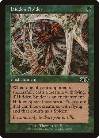 Hidden Spider [Urza's Saga] | Fandemonia Ltd