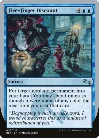 Five-Finger Discount [Unstable] | Fandemonia Ltd
