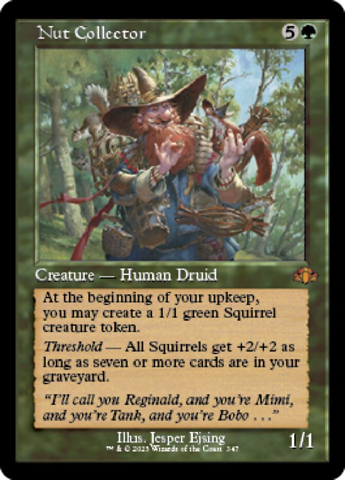 Nut Collector (Retro) [Dominaria Remastered] | Fandemonia Ltd