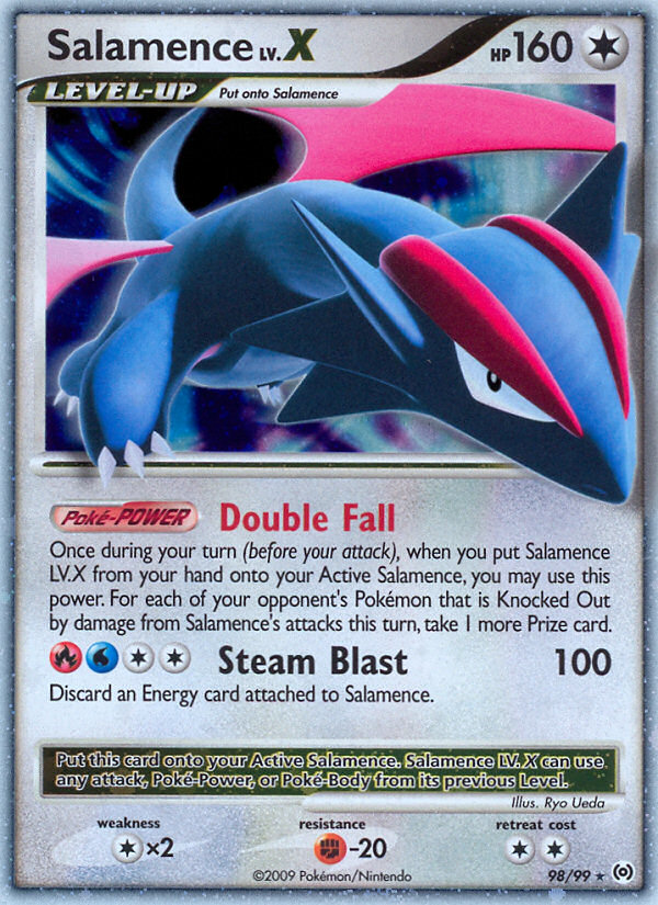 Salamence LV.X (98/99) [Platinum: Arceus] | Fandemonia Ltd