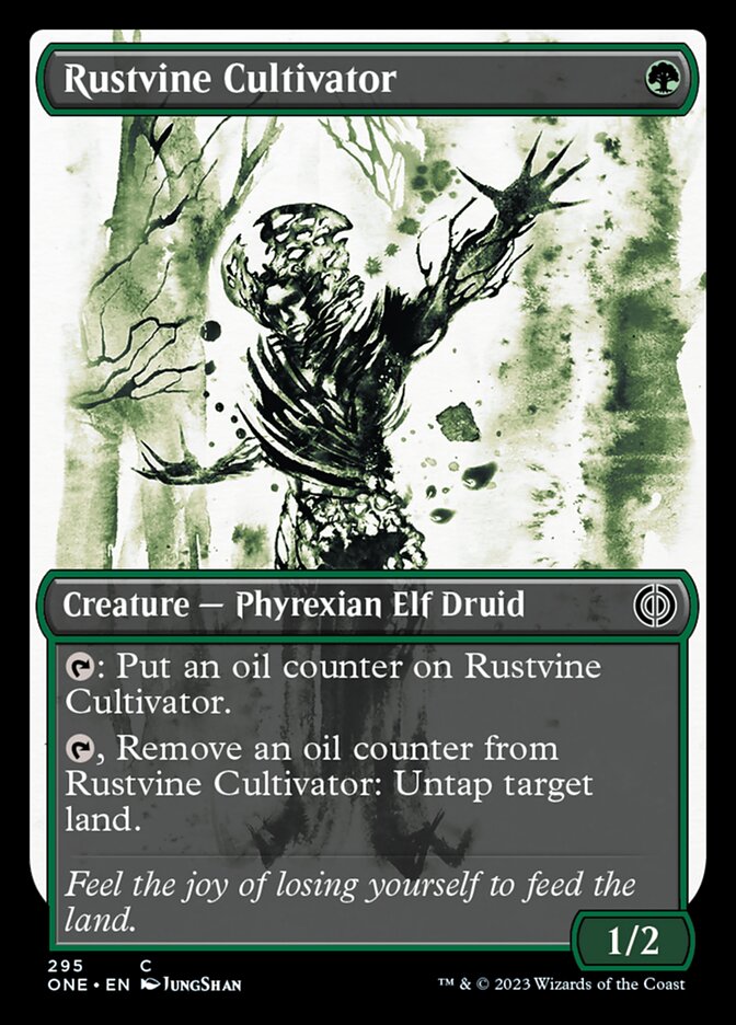 Rustvine Cultivator (Showcase Ichor) [Phyrexia: All Will Be One] | Fandemonia Ltd
