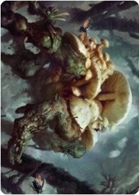 Swarm Shambler Art Card [Zendikar Rising Art Series] | Fandemonia Ltd