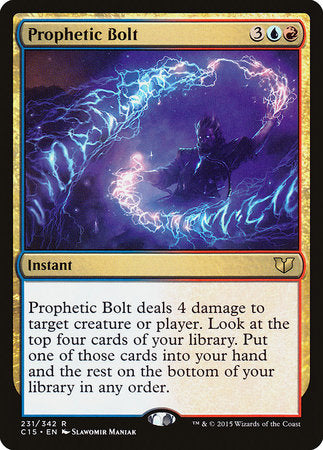 Prophetic Bolt [Commander 2015] | Fandemonia Ltd
