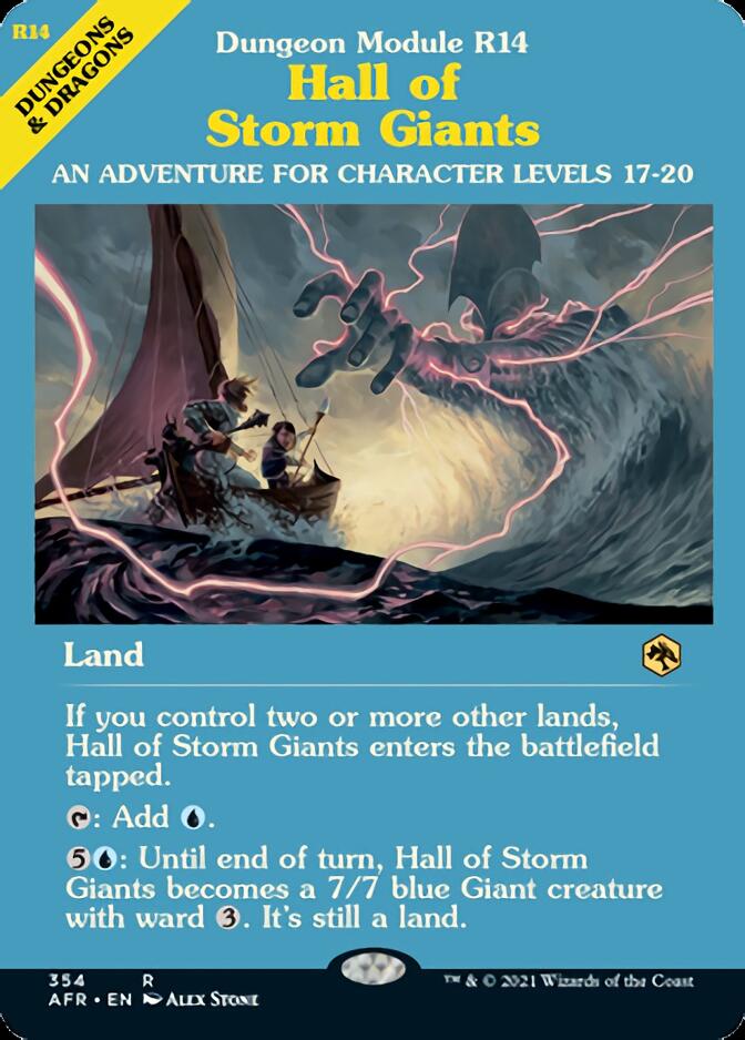 Hall of Storm Giants (Dungeon Module) [Dungeons & Dragons: Adventures in the Forgotten Realms] | Fandemonia Ltd