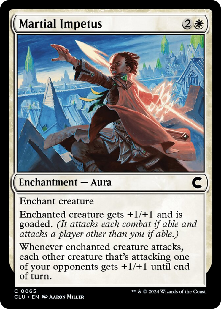 Martial Impetus [Ravnica: Clue Edition] | Fandemonia Ltd