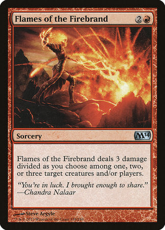 Flames of the Firebrand [Magic 2014] | Fandemonia Ltd