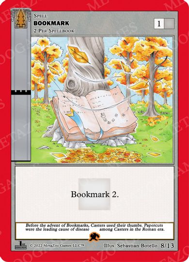 Bookmark (Earth) [Cryptid Nation: Wilderness First Edition Release Event Deck] | Fandemonia Ltd