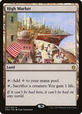 High Market [Commander Anthology] | Fandemonia Ltd