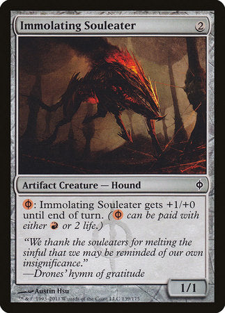 Immolating Souleater [New Phyrexia] | Fandemonia Ltd