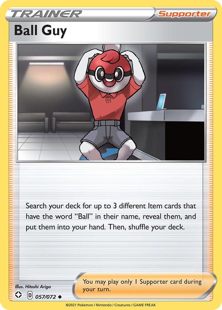 Ball Guy (057/072) [Sword & Shield: Shining Fates] | Fandemonia Ltd