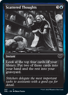 Scattered Thoughts [Innistrad: Double Feature] | Fandemonia Ltd