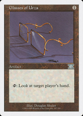 Glasses of Urza [Classic Sixth Edition] | Fandemonia Ltd
