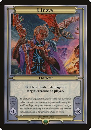Urza (Oversize) [Vanguard Series] | Fandemonia Ltd